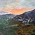 LUCYNA Wiech - Mountains at sunset