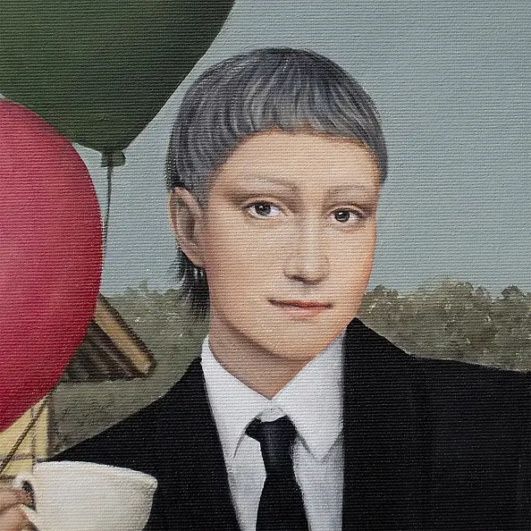 Nataliya Bagatskaya, Gość, który został na zawsze, Obraz akrylowy - , 95 x 105