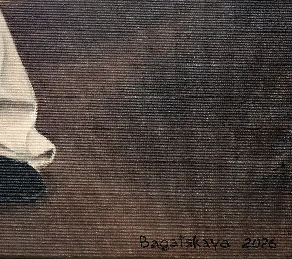 Nataliya Bagatskaya, Gość, który został na zawsze, Obraz akrylowy - , 95 x 105