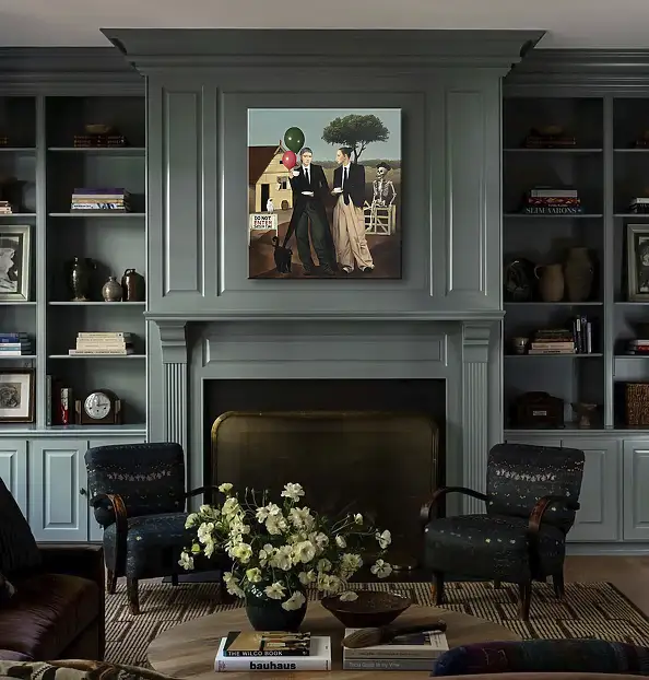 Nataliya Bagatskaya, Gość, który został na zawsze, Obraz akrylowy - , 95 x 105