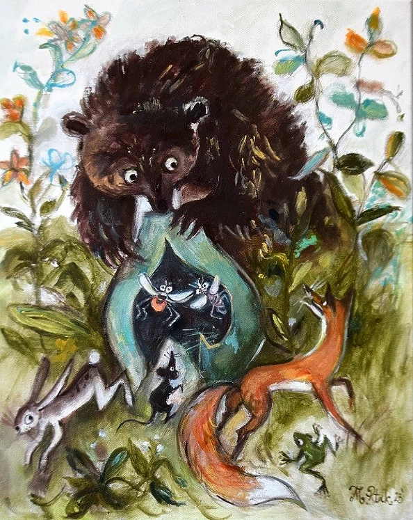 Mariola Ptak - Guests in a clay jug according to Szancer