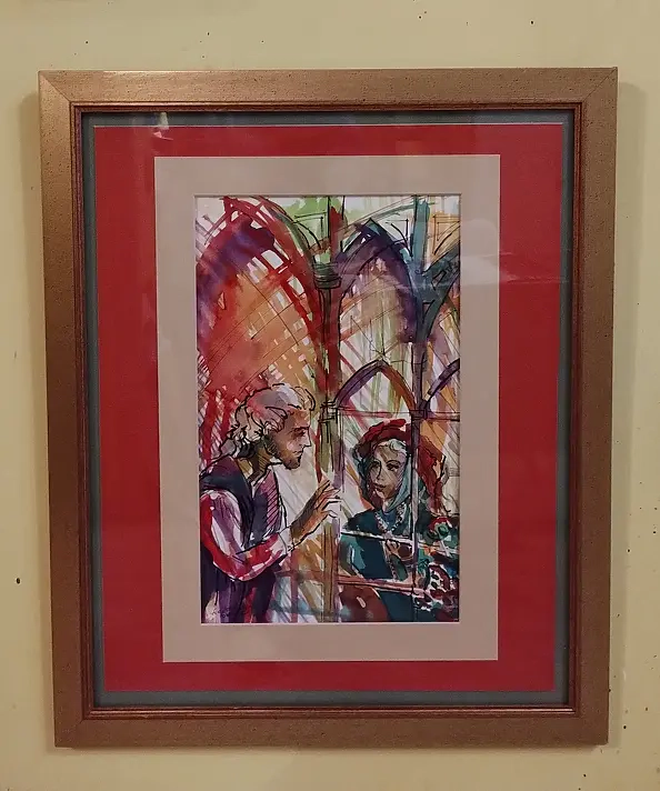 Anna Borcz - W gotyckim  oknie