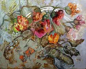 Anna Lupa Suchy - Goździki II