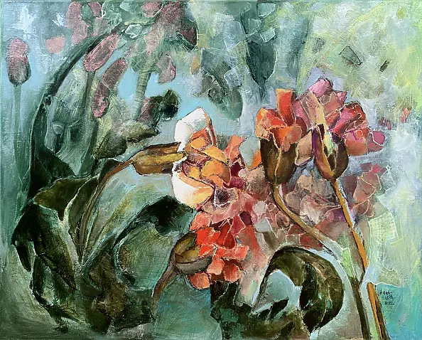 Anna Lupa Suchy - Goździki