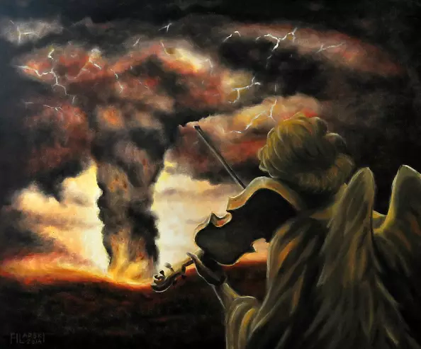 Karol Filarski - playing the Angel