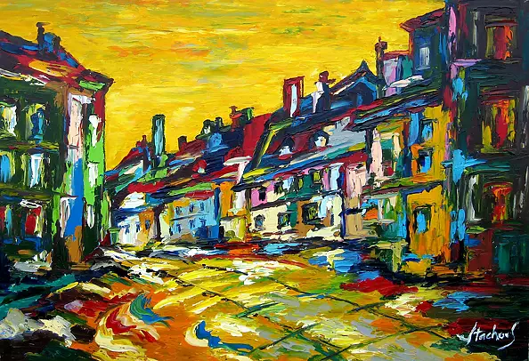 Jerzy Stachura - Grabówek painted