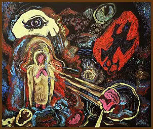 Zbigniew Suwała, Grazie, Tecniche miste - tela, 60 x 45