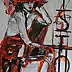 małgorzata machynia, Grâce, Peinture acrylique - toile, 100 x 150