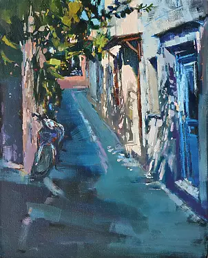 Doma Suszczyńska - Greek street - Retymno