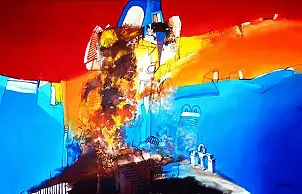 Lech Biernacki - Greckie wakacje dyptyk