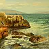 Wojciech Górecki - Greece - rocky coast
