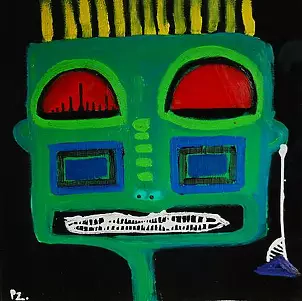 Paweł Zakrzewski - green head