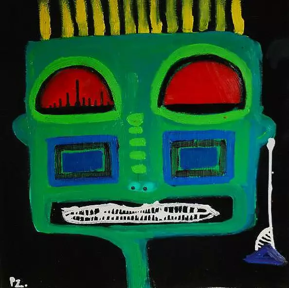 Paweł Zakrzewski - green head