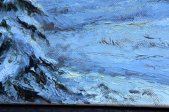 Michał Nowakowski - Grudniowy zachód słońca