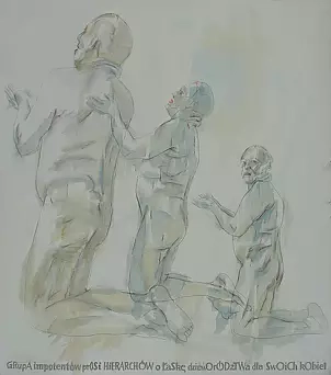   - Group impotent asks hierarchs for the grace of parthenogenesis for their women