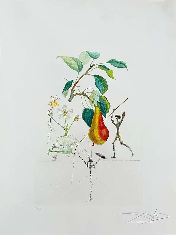 Salvador Dali - Don Quixote's Pear