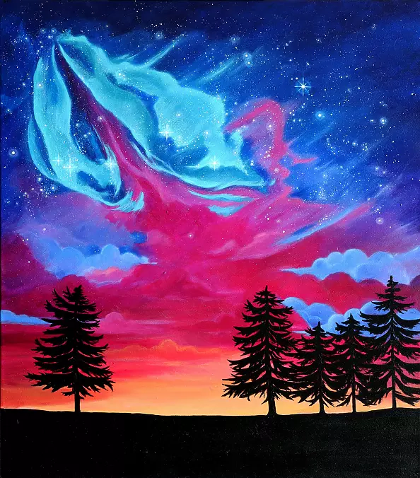 Anna Wawrzyniak - starry Night