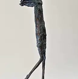 Anna Pazdalska - HELENA - cast bronze patinated on a stone base