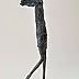 Anna Pazdalska - HELENA - cast bronze patinated on a stone base