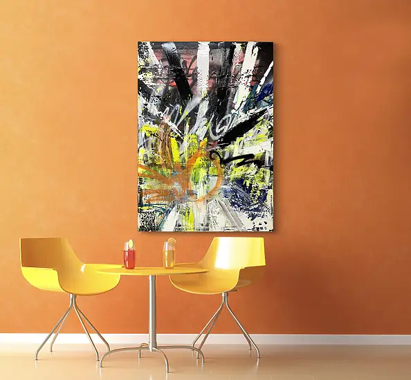 Szymon Hołubowski, , Acrylic painting, Mixed media - canvas, 100 x 140