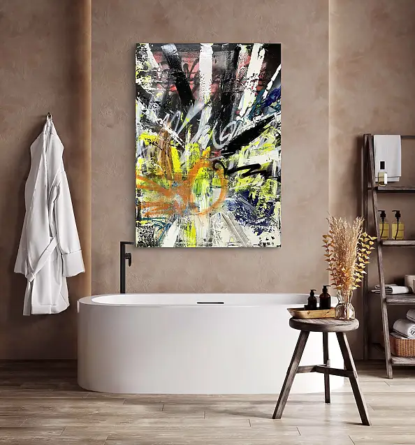 Szymon Hołubowski, , Acrylic painting, Mixed media - canvas, 100 x 140