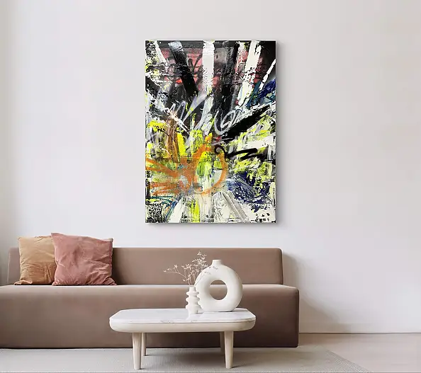 Szymon Hołubowski, , Acrylic painting, Mixed media - canvas, 100 x 140