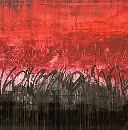 Szymon Hołubowski, HORIZON 8, Obraz akrylowy - płótno, 140 x 100