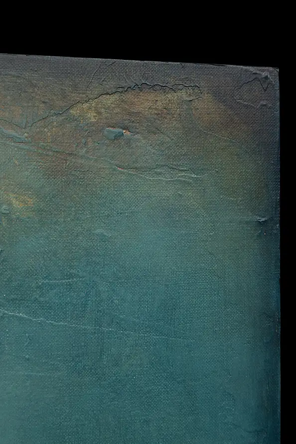 Łukasz Olek, Happy End, Acrylic painting - canvas, 30 x 80