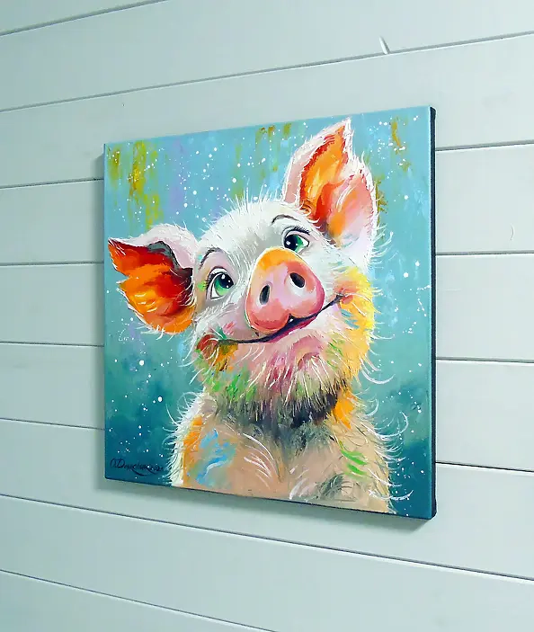 Olha Darchuk - Happy Piglet