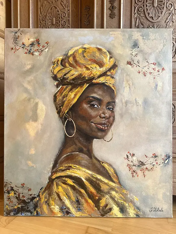 Justyna Kotula, Harmonia, Obraz akrylowy - płótno, 80 x 90