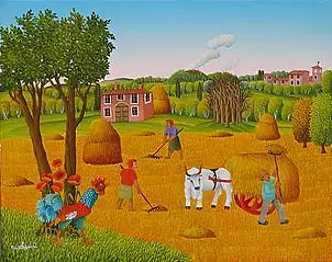   - haymaking