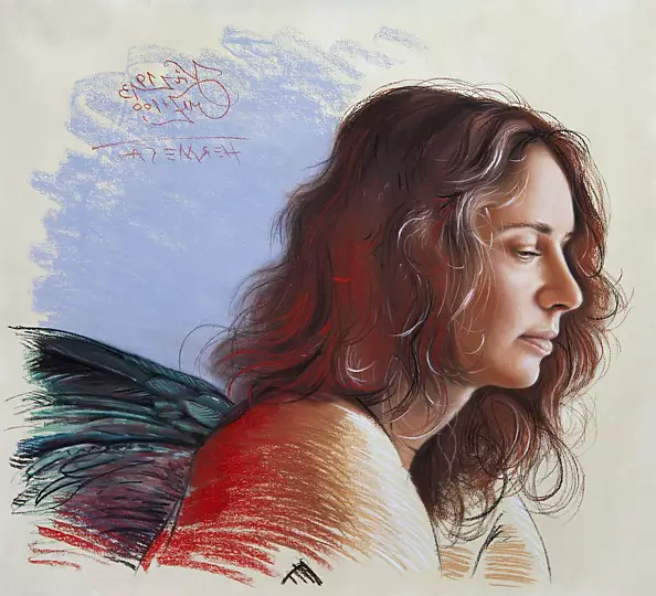 Kriz Cruz - Hermesa studium głowy