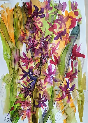 Anna Borcz - Hyacinths