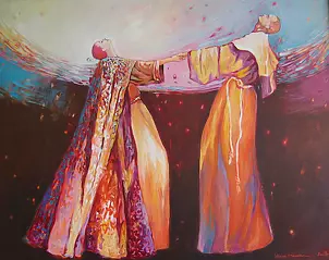 Wiola Gaszka - Hieros gamos, Clare and Francis