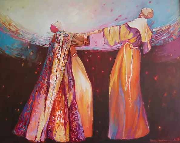 Wiola Gaszka - Hieros gamos, Clare and Francis