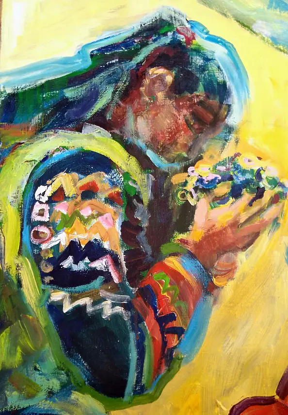 Anna Borcz - Hinduski targ