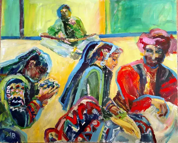 Anna Borcz - Hinduski targ