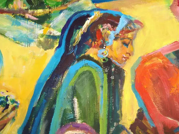 Anna Borcz - Hinduski targ