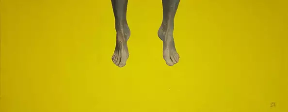 Magdalena Szczęśniak - History finished with a yellow background