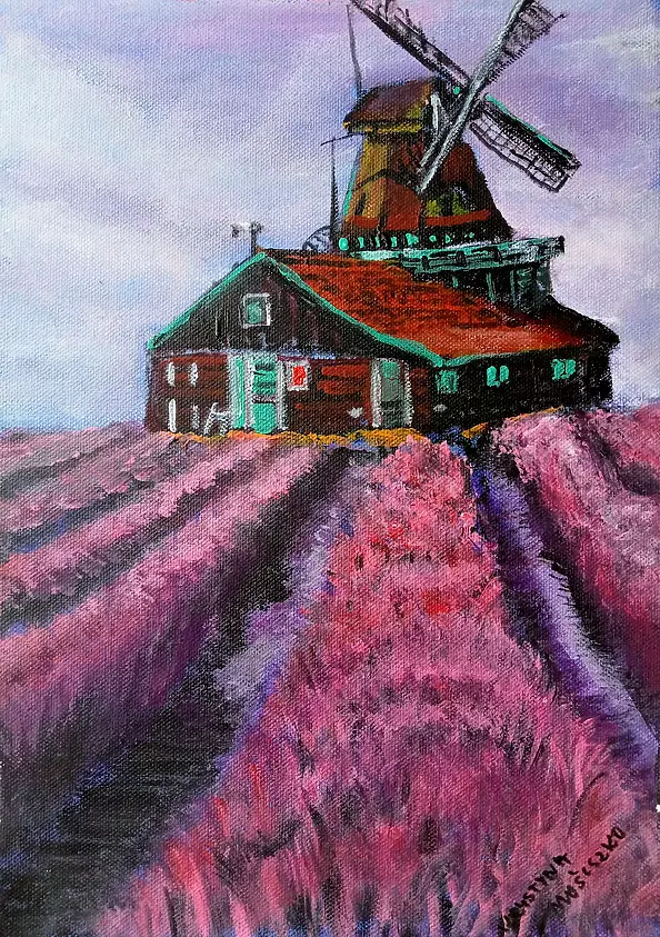 Krystyna Mościszko - Holandia wiatrak