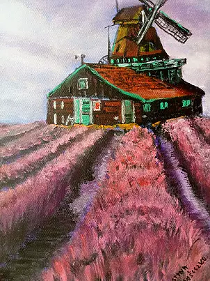 Krystyna Mościszko - Netherlands windmill