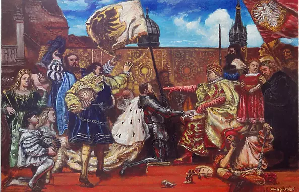 Tomasz Wiczyński - The Prussian Homage by J.Matejki