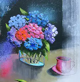 Guido Schraner - Hortensien myth Tasse