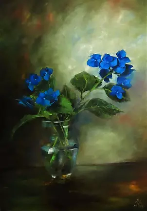 Katarzyna Piotrowska Lass - Hydrangeas from my garden 