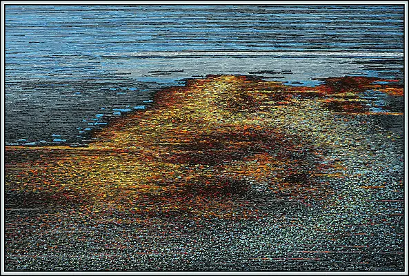 Marek Chomczyk, Horyzont, Obraz akrylowy - płótno, 180 x 120