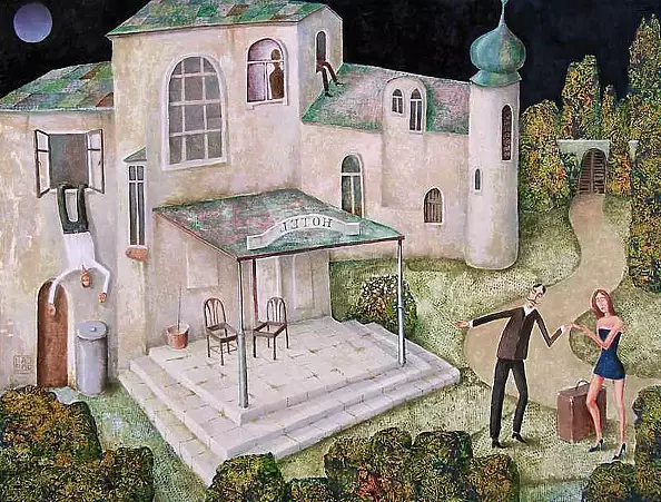 Wiktor Najbor - Hotel on the outskirts of