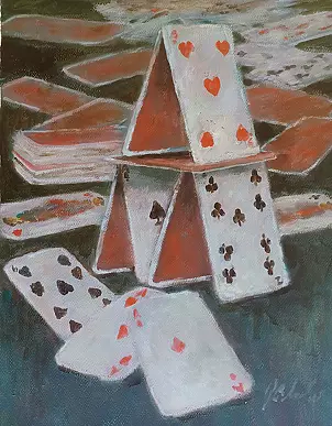 Jerzy Cichecki - Château de cartes