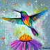 Olha Darchuk - Hummingbird in flight