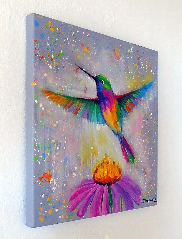 Olha Darchuk - Hummingbird in flight