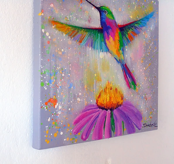 Olha Darchuk - Hummingbird in flight